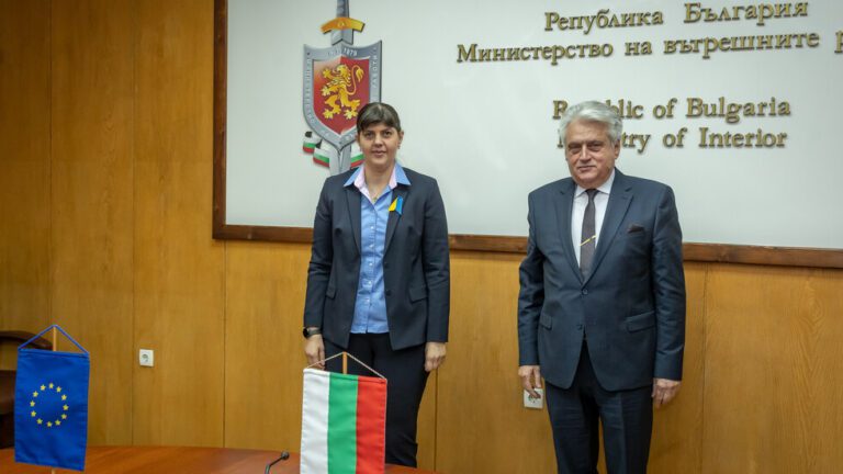МВР: Лаура Кьовеши похвали министър Бойко Рашков и МВР