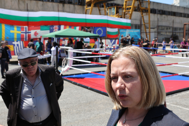 Надежда Йорданова на турнир по бокс в затвора, коментира казуса със закриването на спецправосъдието