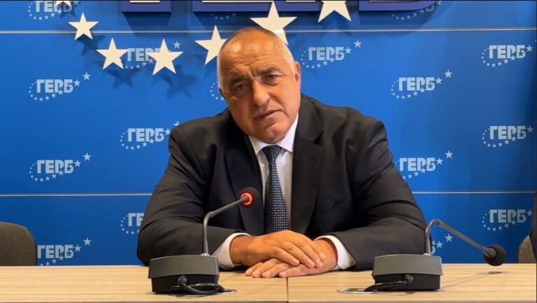 Борисов обявява утре в Бургас как ще действа ГЕРБ при третия мандат