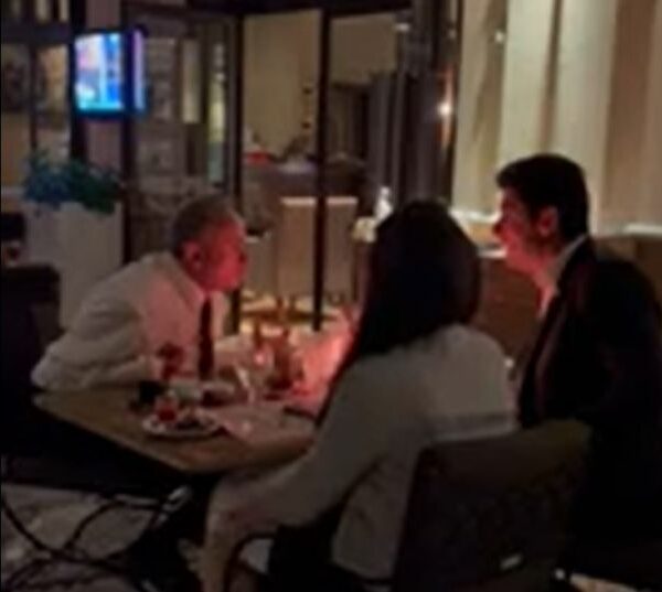 Нови кадри: Киро и Лена в ресторант в петзвезден хотел в Солун
