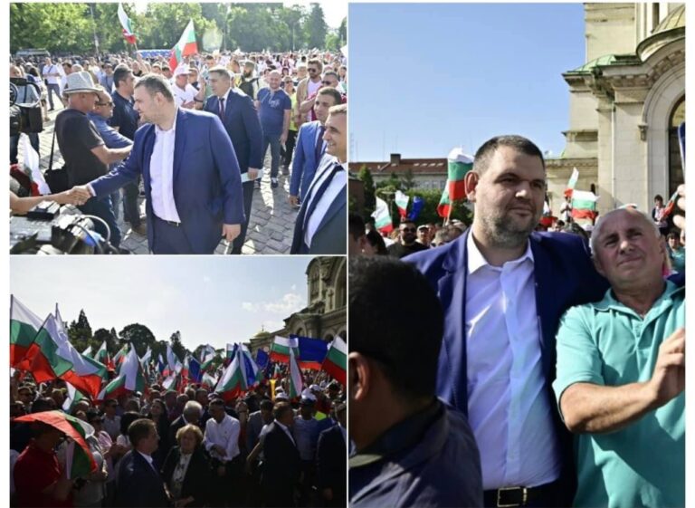 ДПС е в пълна мобилизация, Пеевски поведе протеста, отива да гласува срещу Киро