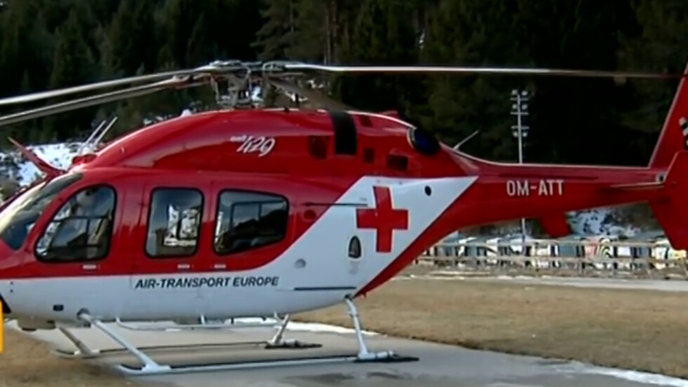 Медицинският ни хеликоптер с първи тренировъчен полет