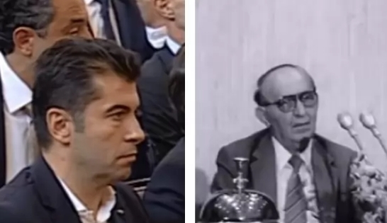 След избора на Рашидов за шеф на НС Кирил Петков изглежда като Живков на пленума на БКП през 89-а