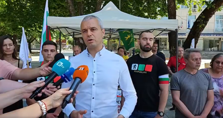 Костадинов ревна: Българското правителство обяви война на “Възраждане”