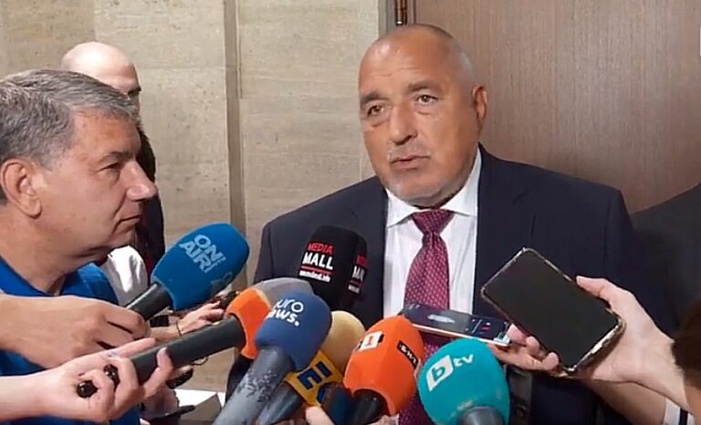 Борисов отговори на Радев, поднесе огромна изненада с кандидата за кмет на София ВИДЕО
