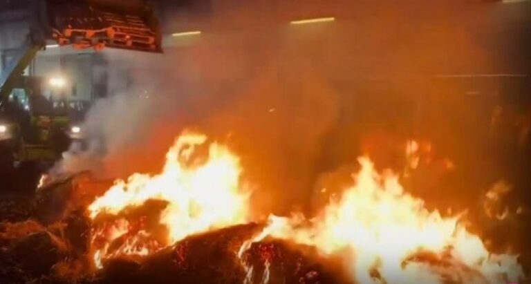 Ад във Франция: Протестиращи изпразват чуждестранни камиони и палят…