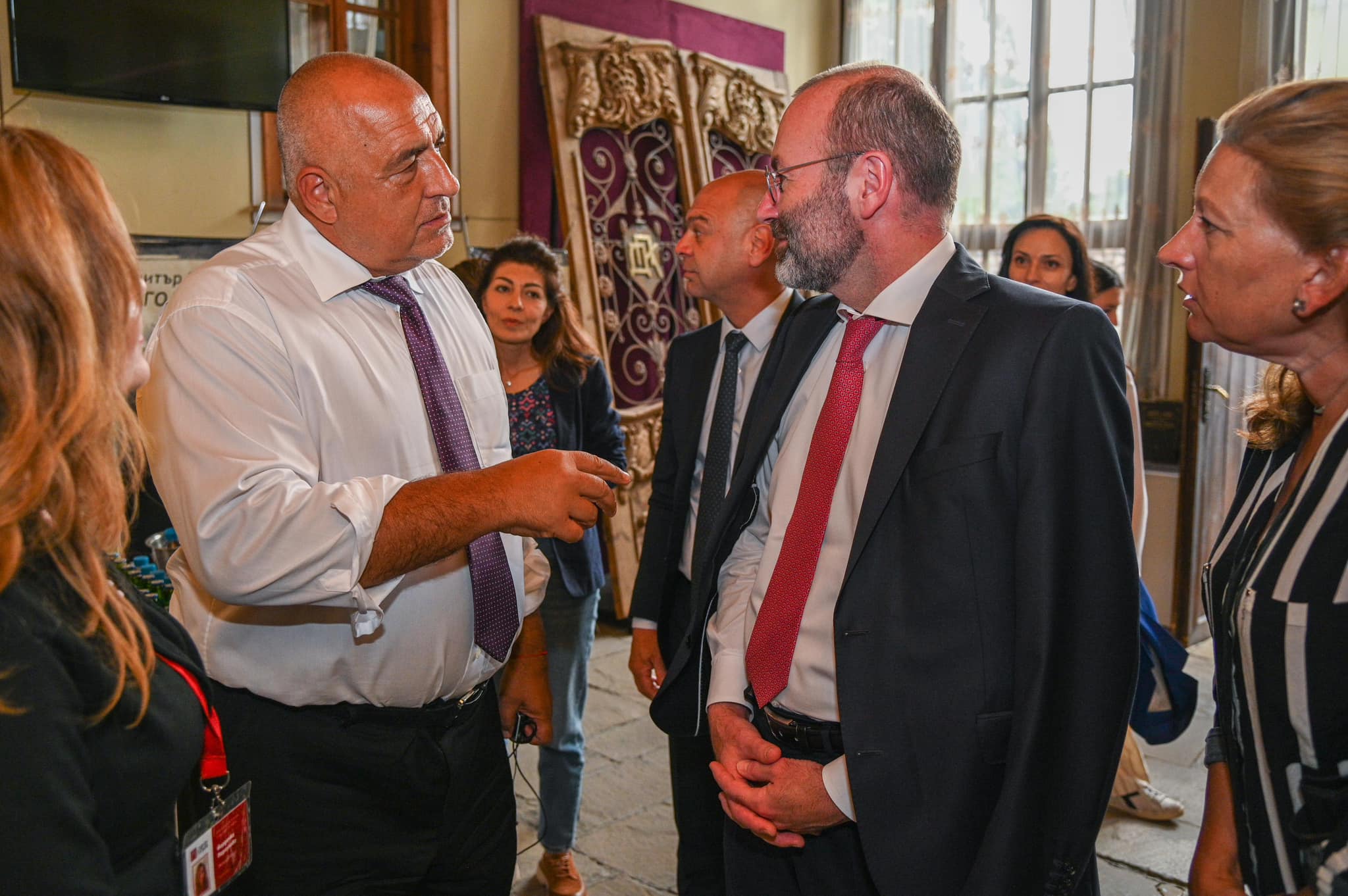 Борисов посрещна важен гост в една от емблемите на Пловдив СНИМКИ